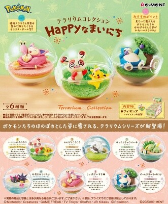 Rement Pokemon Terrarium Collection Happy Days