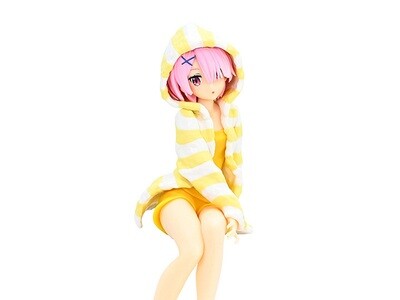 Re:ZERO -Starting Life in Another World- Noodle Stopper Figure -Ram Room Wear Yellow Color ver.-