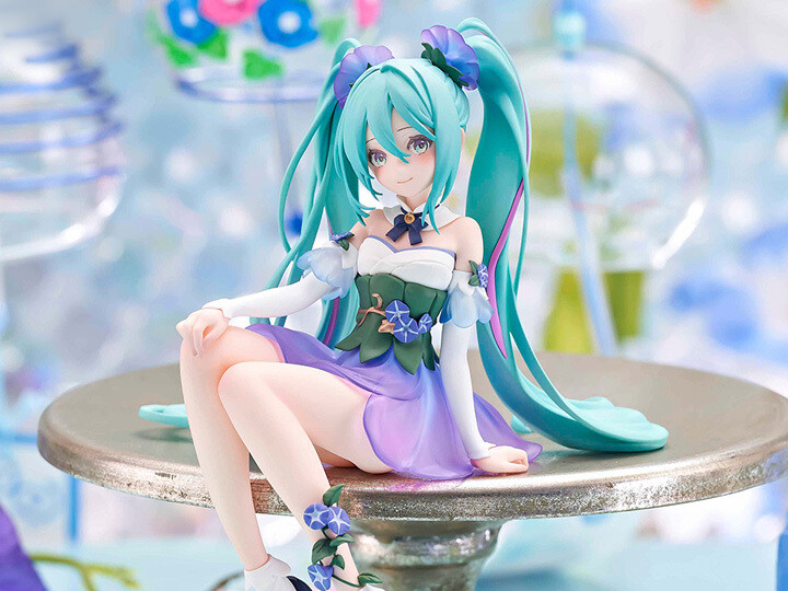 Hatsune Miku Noodle Stopper Figure -Flower Fairy Morning Glory-