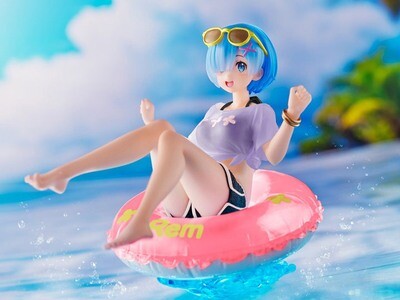 Re:Zero Starting Life in Another World Aqua Float Girls Rem Figure (Renewal Edition)