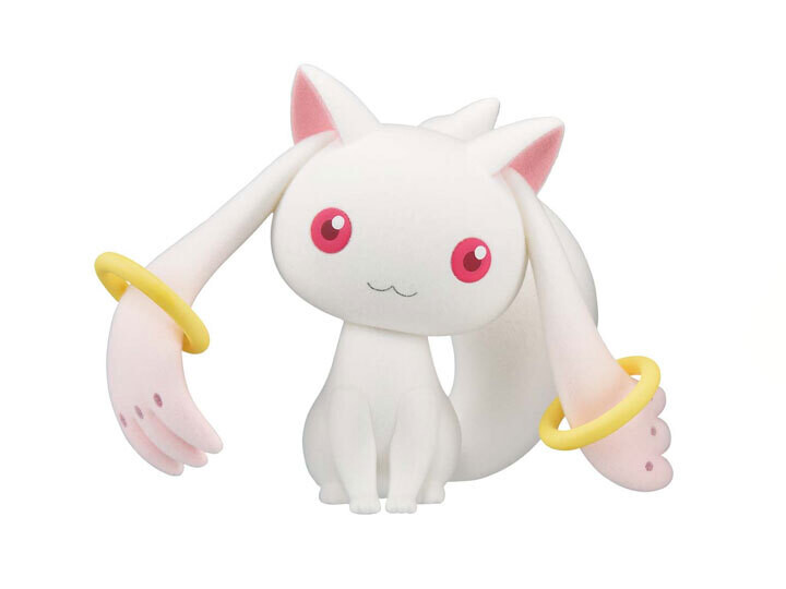 Puella Magi Madoka Magica: The Movie Rebellion Fluffy Puffy Kyubey Figure