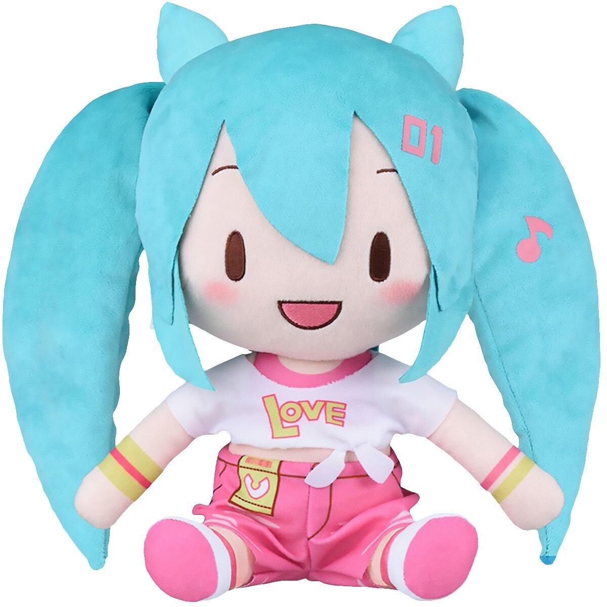 Fuwapuchi Hatsune Miku Series L Plush Hatsune Miku ~Live Cheering~