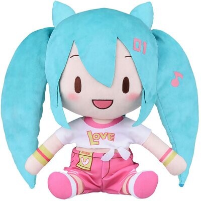Hatsune Miku Fuwapetit L Plush "Hatsune Miku" ～Live Cheering, 10.6"