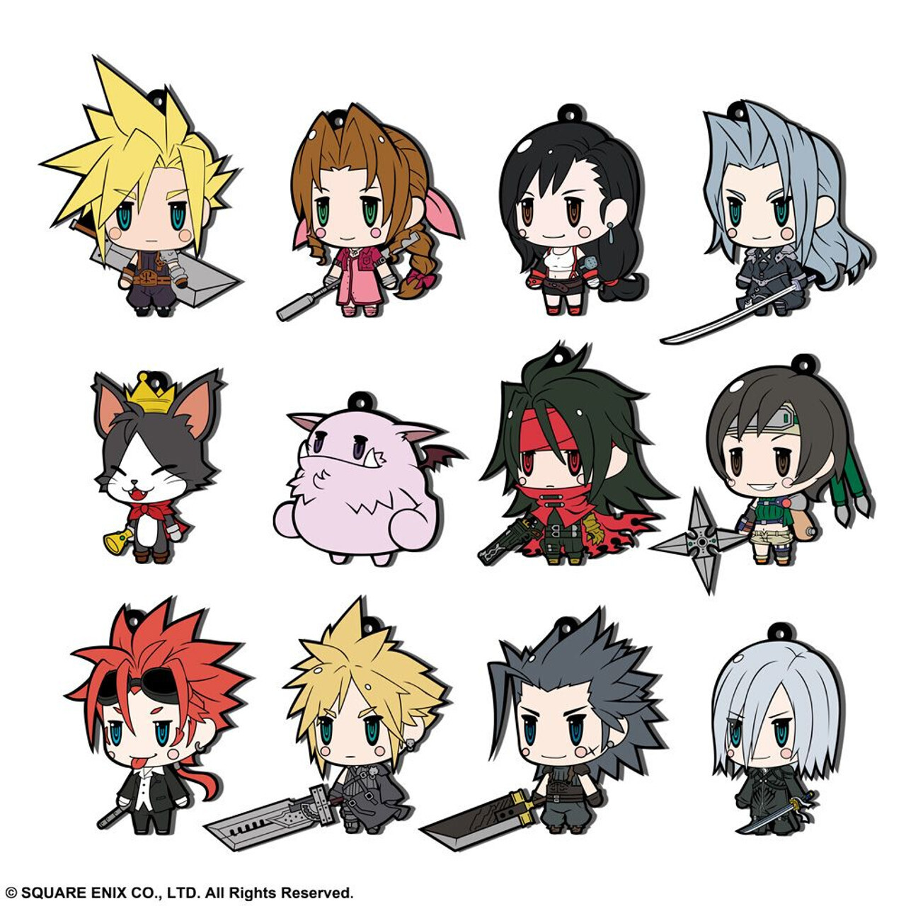 Final Fantasy Trading Rubber Strap Ff Vll Extended Edition