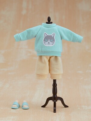 Nendoroid Doll Outfit Set: Sweatshirt and Sweatpants (Light Blue)