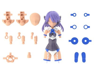 30 Minutes Sisters Option Body Parts Set 9 Commander Costume (Color C)