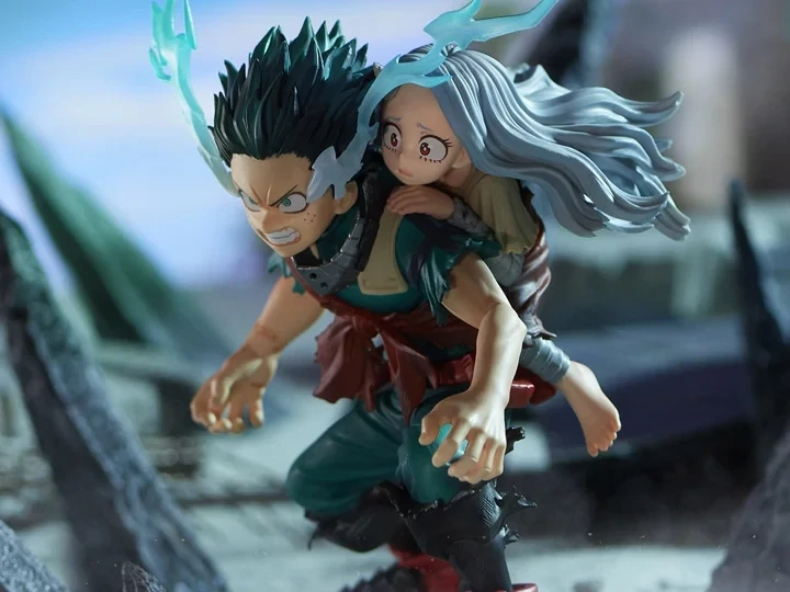 My Hero Academia Ichibansho Izuku Midoriya and Eri (Bright Future) Figure