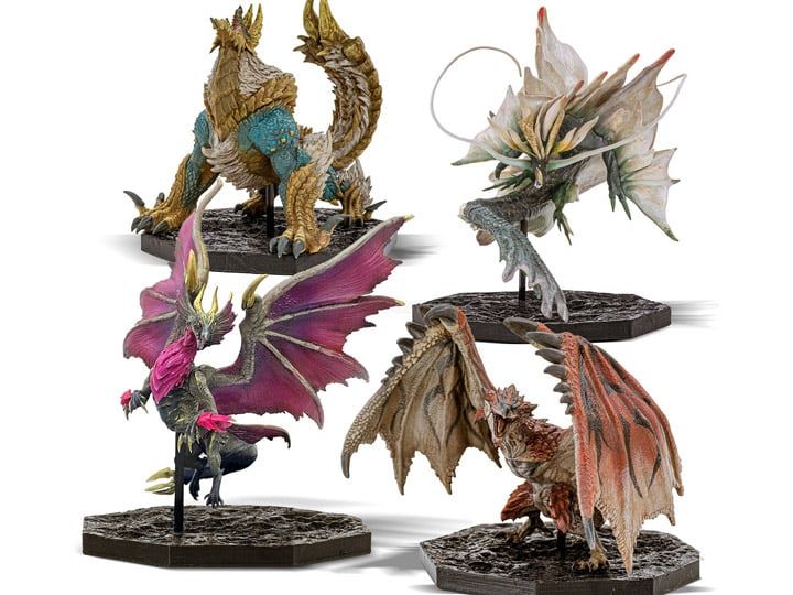 Monster Hunter Capcom Figure Builder Cube Vol.1 Box of 4 Figures