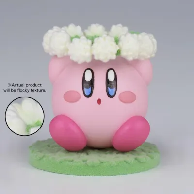 Kirby Fluffy Puffy Mine Play in the Flowers Kirby (Ver.B)