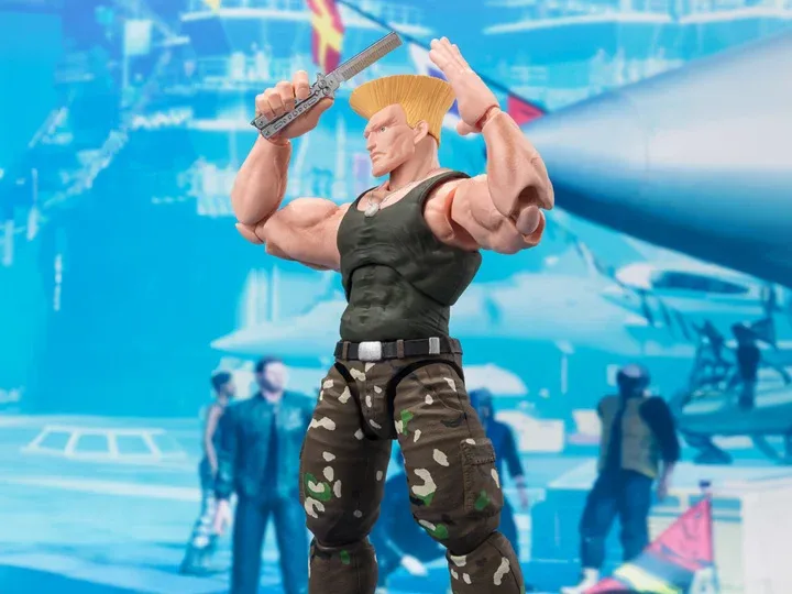 Street Fighter S.H.Figuarts Guile (Outfit 2 Ver.)