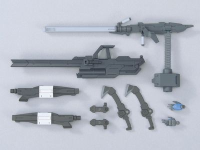 Mobile Suit Gundam: Iron-Blooded Orphans Option Parts Set Gunpla 12 Large Railgun 1/144 Scale Accessory Set