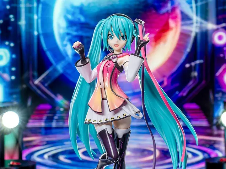 Hatsune Miku: Project DIVA MEGA39&#39;s Luminasta Hatsune Miku (Star Vocalist) Figure