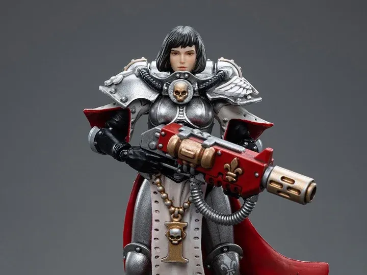 Warhammer 40k Adepta Sororitas Battle Sisters Order of the Argent Shroud Sister Irmengard 1/18 Scale Figure