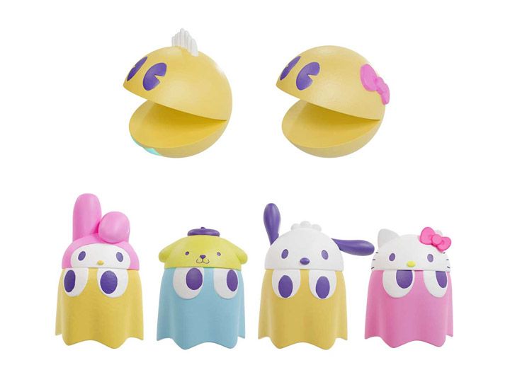 Pac-man x Sanrio Chibi Collect Figure Vol. 1