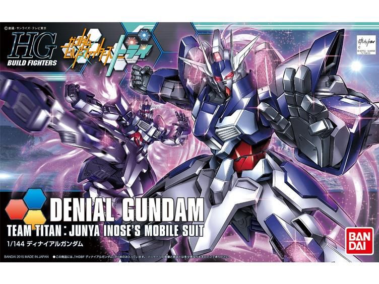 Gundam Build Fighters HGBF Denial Gundam 1/144 Scale Model Kit