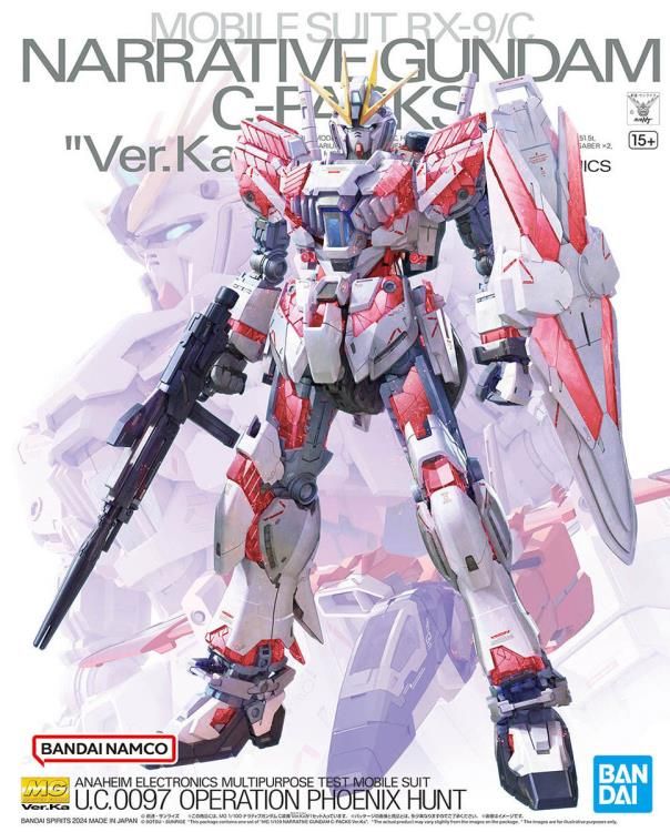 MG 1/100 Narrative Gundam C-Packs (Ver.Ka)
