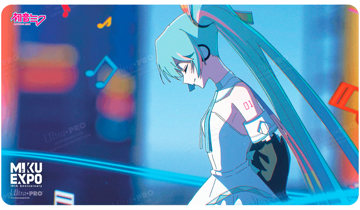 Ultra Pro: Hatsune Miku Tenth Anniversary Playmat - Patience