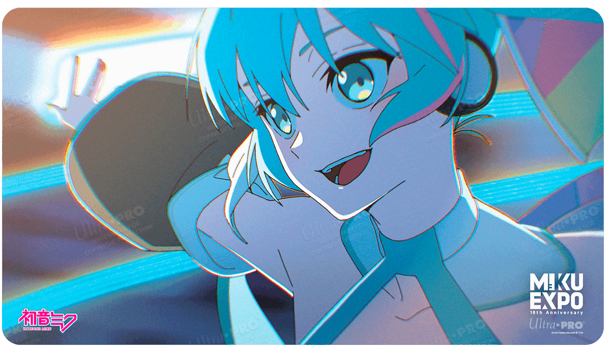 Ultra Pro: Hatsune Miku Tenth Anniversary Playmat - Flight - Ultra Pro Playmats