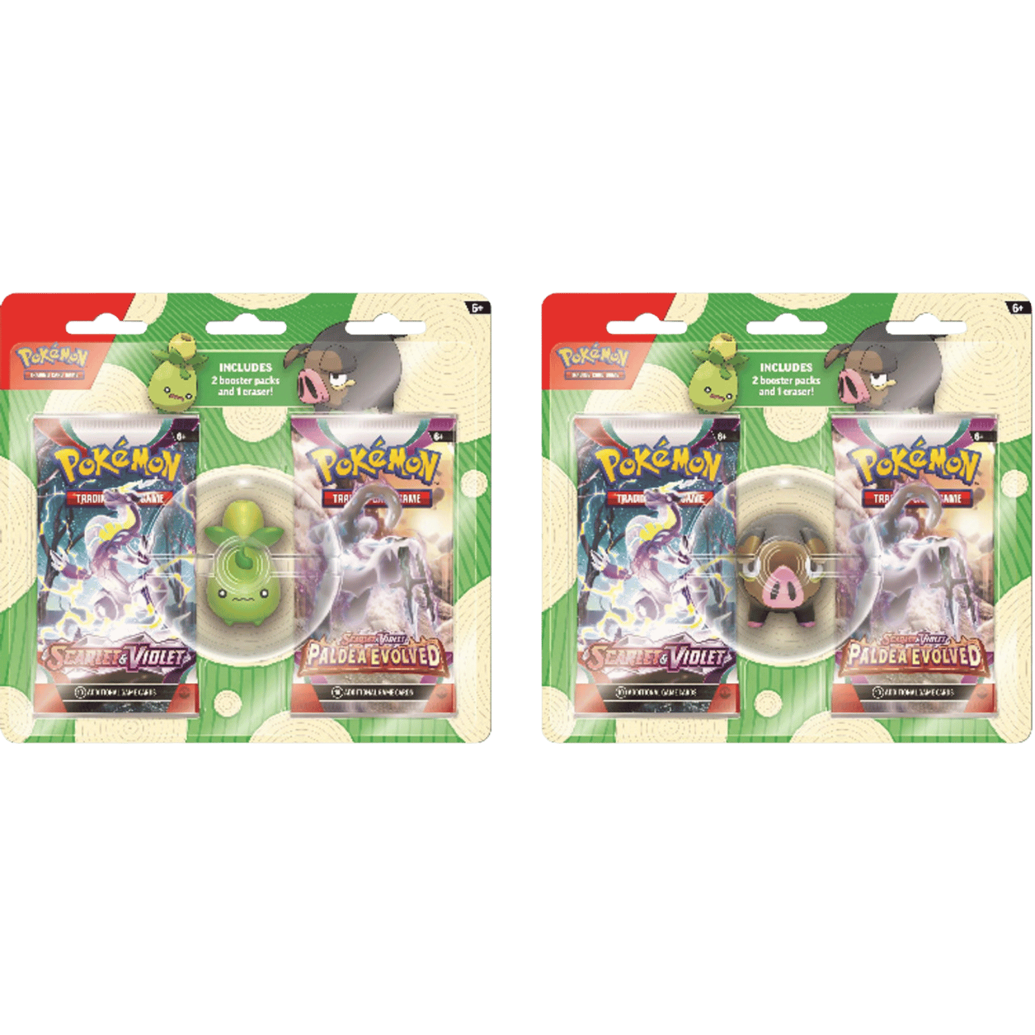 Pokemon TCG: Back to School Eraser Blister 2023