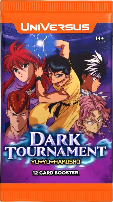 yu yu hakusho dark tournament booster box – Java Game Haus Use these booster packs to train any fighter in the Universal Fighting System and take another step towards becoming the ultimate universal fighter Yu Yu Hakusho Dark Tournament