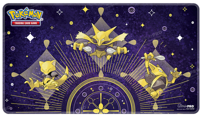 Abra Evolutions White Stitched Playmat for Pokemon - Ultra Pro Playmats