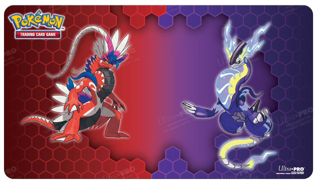 Koraidon &amp; Miraidon Standard Gaming Playmat for Pokemon - Ultra Pro Playmats