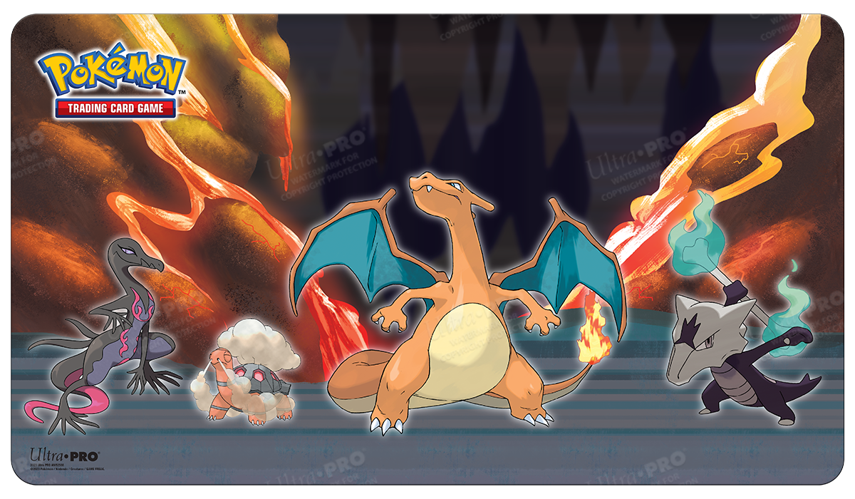 Pokemon Gallery Series Scorching Summit Playmat - Ultra Pro Playmats