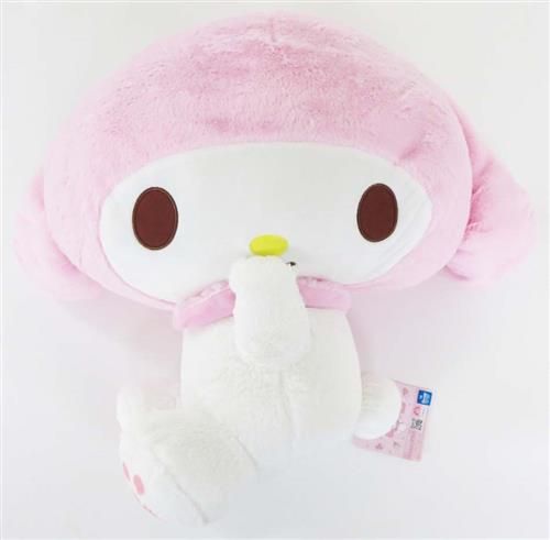 My Melody Super Super BIG Plush Looking back