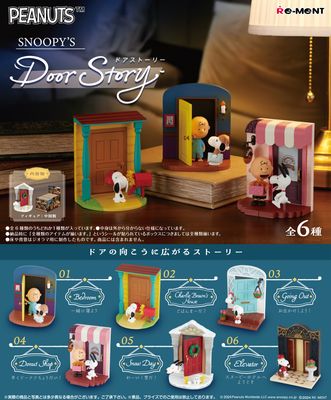 Re-ment Peanuts Snoopy's Door Story