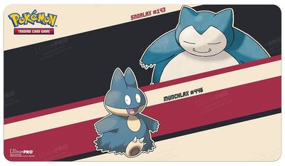 Snorlax and Munchlax Standard Gaming Playmat for Pokemon - Ultra Pro Playmats