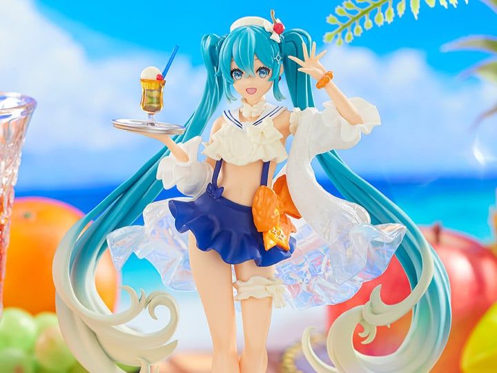 Vocaloid SweetSweets Series Hatsune Miku Tropical Juice Color Ver. Exceed Creative Figure
