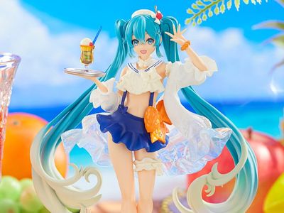 Vocaloid SweetSweets Series Hatsune Miku Tropical Juice Color Ver. Exceed Creative Figure