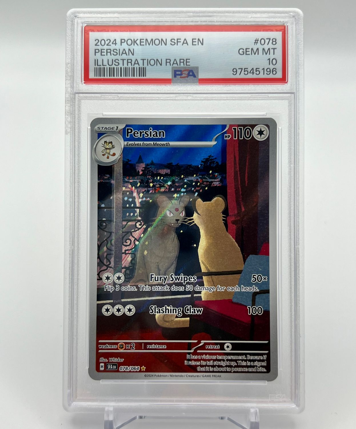 Persian - 078/064 - SV: Shrouded Fable PSA 10