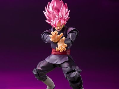 Dragon Ball Super S.H.Figuarts Goku Black Super Saiyan Rose Action Figure 