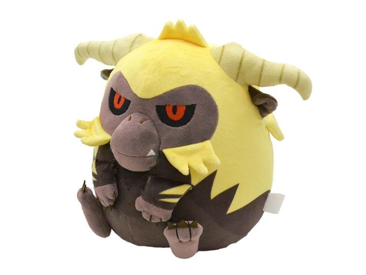 Monster Hunter Fluffy Eggshaped Plush Furious Rajang