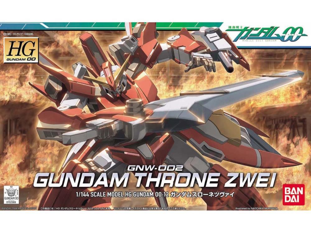 Mobile Suit Gundam 00 HG00 Throne Zwei Gundam 1/144 Scale