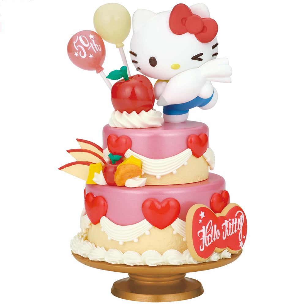 Sanrio Characters HK 50th Anniversary Paldolce collection Grande- Hello Kitty- Figure, 5.1&quot;