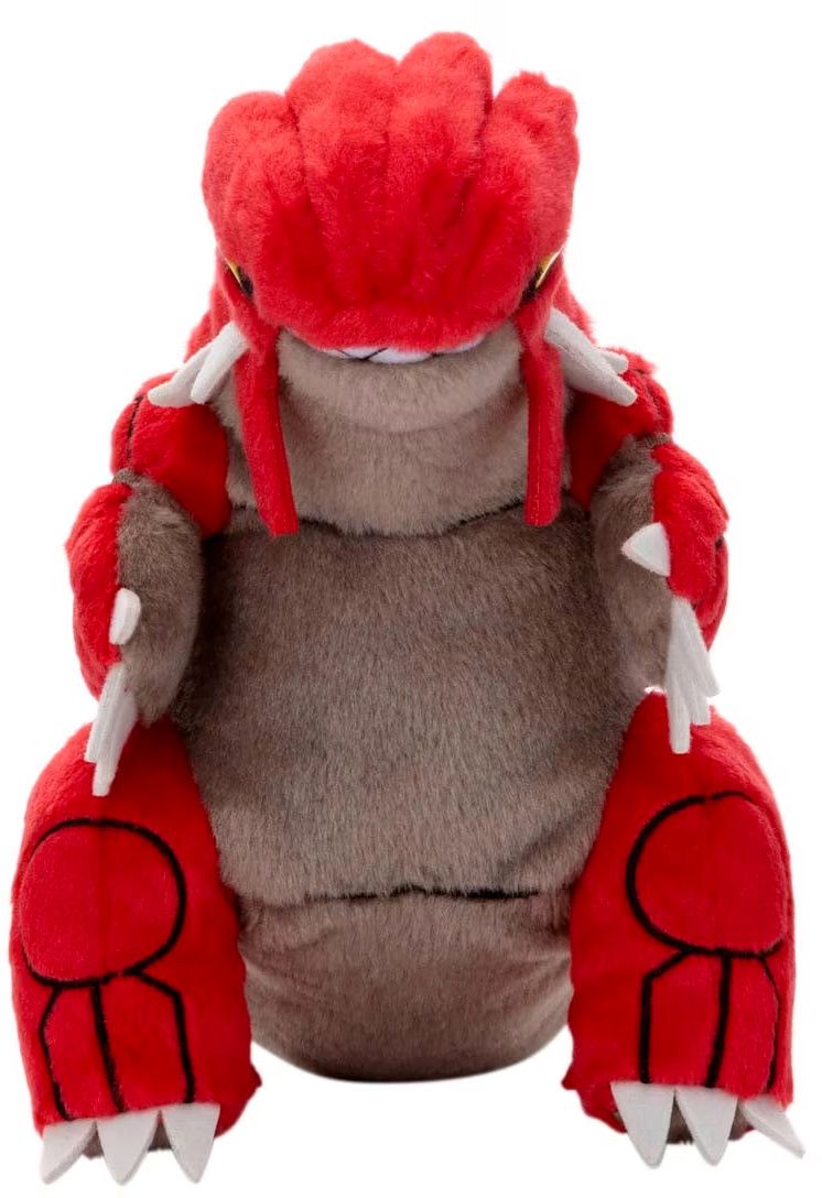 Takaratomy A.R.T.S I Choose You! Pokemon Get Plush Doll Groudon