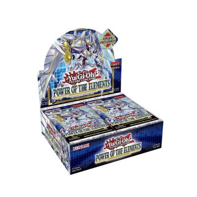 Yu-Gi-Oh: Power of the Elements Unlimited Booster Display