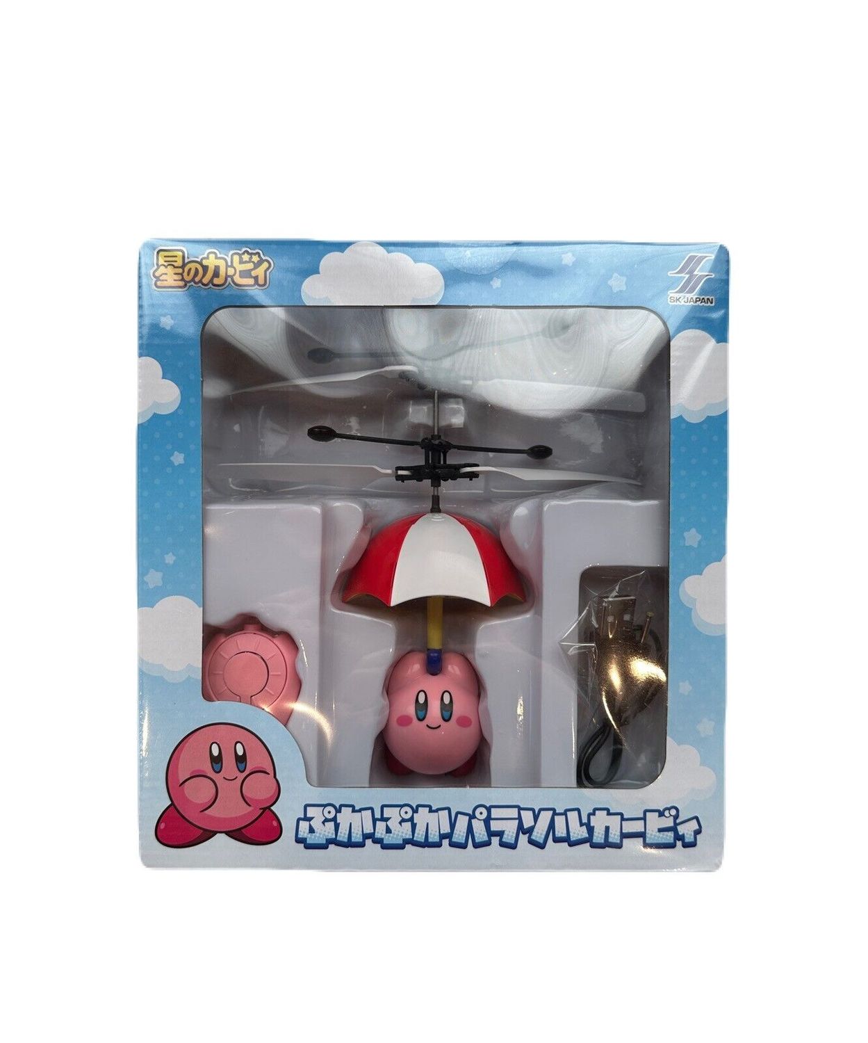 Kirby Floating Parasol Kirby Figure