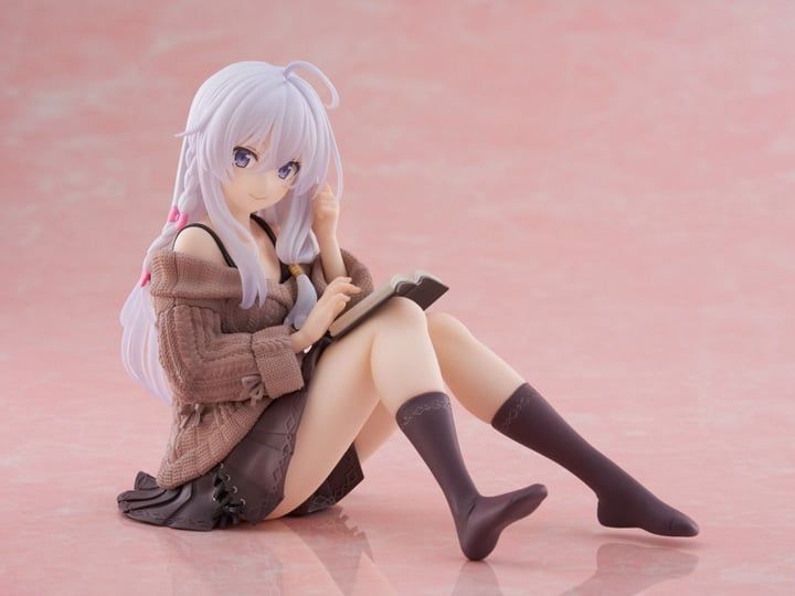 Wandering Witch: The Journey of Elaina Desktop Cute Elaina (Casual Clothes Ver.) Figure