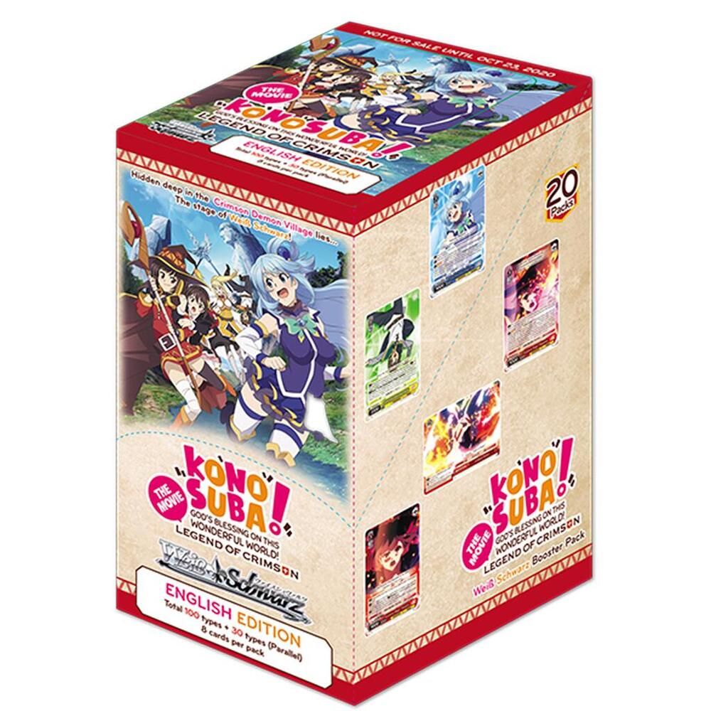 KonoSuba The Movie: Legend of Crimson Booster Box [Second Edition] - KonoSuba The Movie: Legend of Crimson