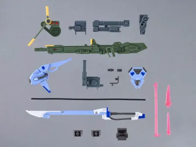 Mobile Suit Gundam SEED GUNPLA 02 Launcher Striker &amp; Sword Striker 1/144 Scale Optional Parts Set