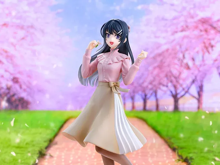 Rascal Does Not Dream of Bunny Girl Senpai Trio-Try-iT Mai Sakurajima (Spring Outfit Ver.) Figure