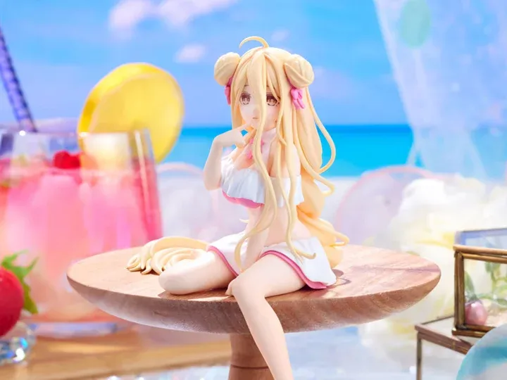 Date A Live V Mukuro Hoshimiya (Swimsuit Ver.) Noodle Stopper Figure