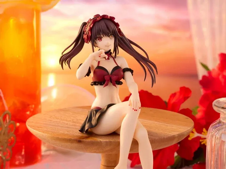 Date A Live V Kurumi Tokisaki (Swimsuit Ver.) Noodle Stopper Figure