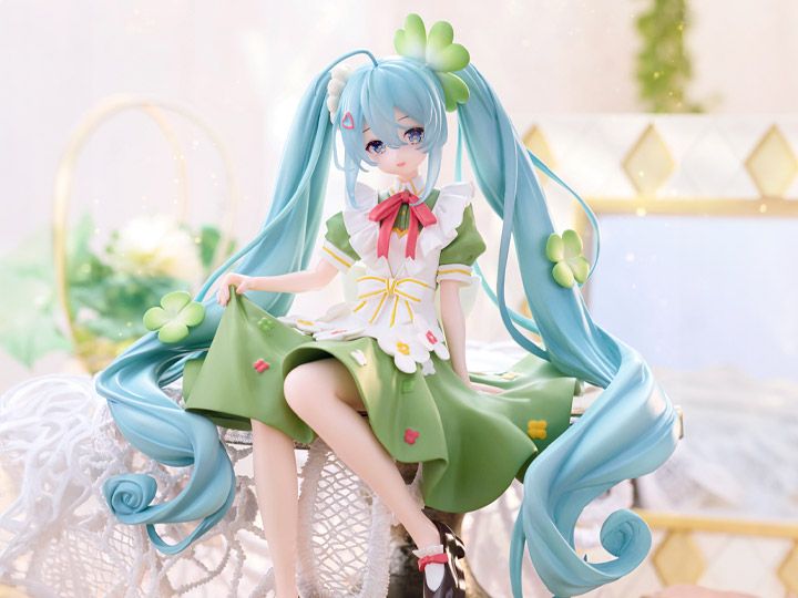 Vocaloid Hatsune Miku (Flower Fairy Clover) Noodle Stopper Figure
