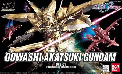 Mobile Suit Gundam SEED Destiny HGGS #40 Oowashi Akatsuki Gundam 1/144 Scale Model Kit