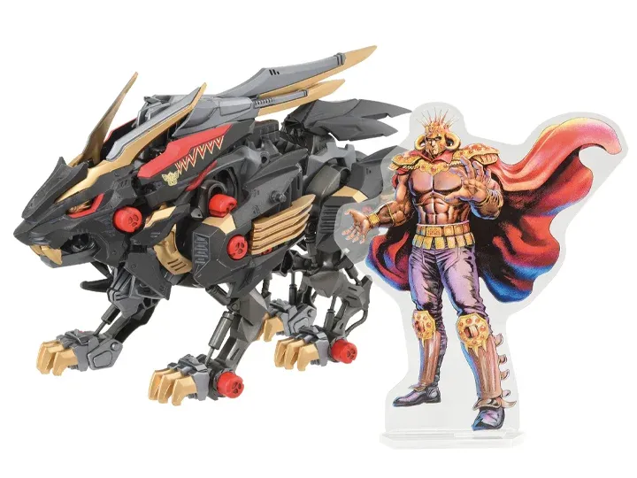 Zoids x Fist of the North Star Wild Liger Kokuou 1/72 Scale Model Kit