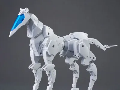 30 Minutes Missions EXA Vehicle (White Horse Mecha Ver.) 1/144 Scale Model Kit